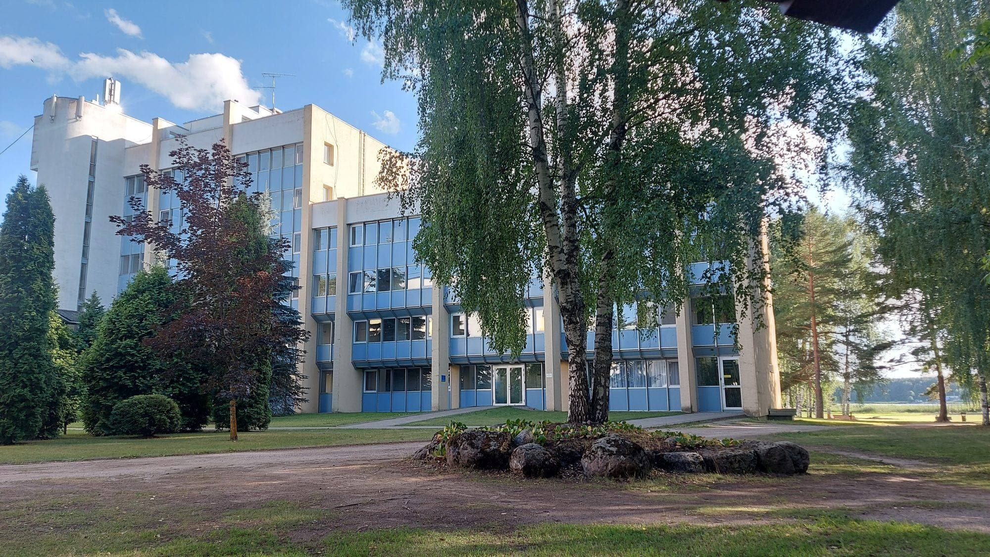 A sanatorium building in Estonia